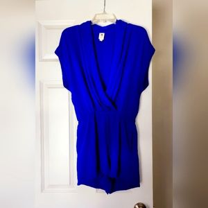 Deep blue Romper